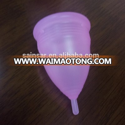 medical grade silicone feminine hygiene menstrual cups ready stock for sale