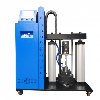 Dongguan PUR 200L hotmelt glue machine 80KG per hour PUR hot melt adhesive machine factory manufacturer